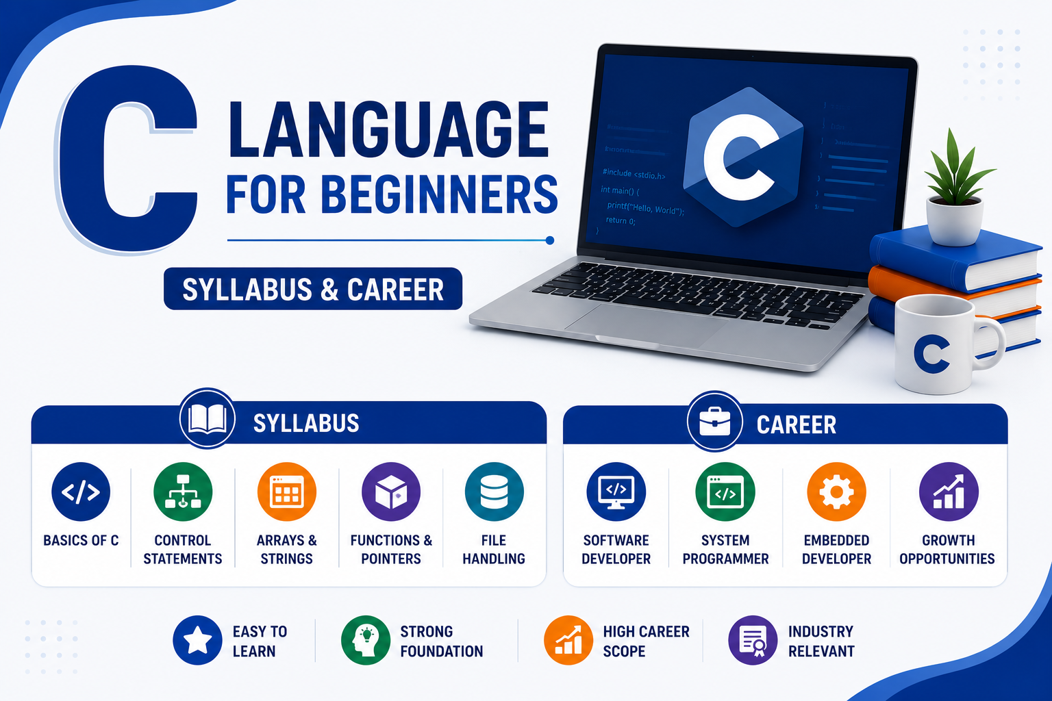C Language for Beginners: Syllabus and Career